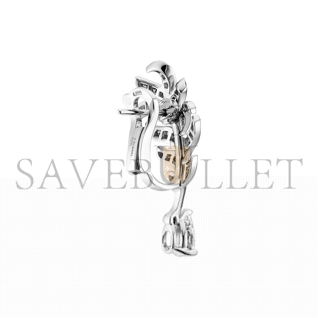 Ch*el plume de Ch*el earrings j10816